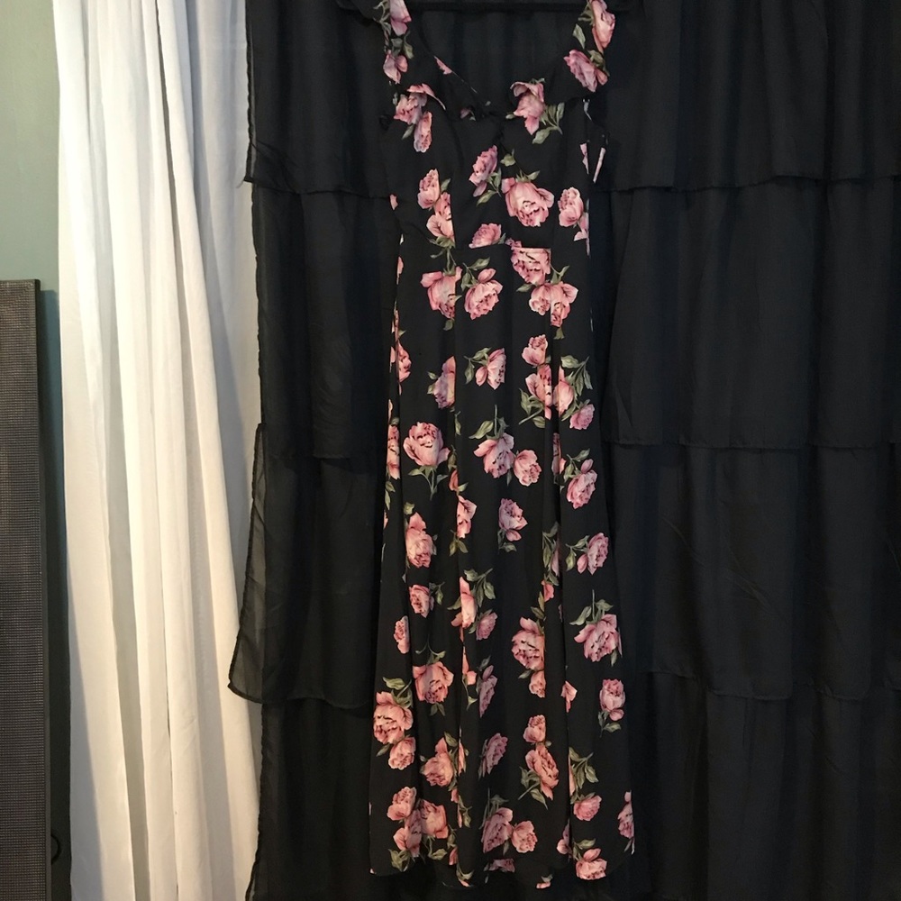 floral long dress